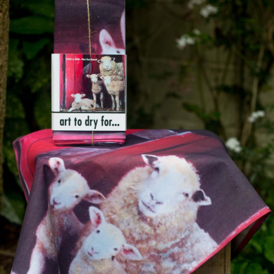 Peek A Ewe - The Tea Towel