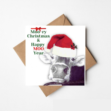 MOO-RY CHRISTMAS- Ireland - The Greeting Card