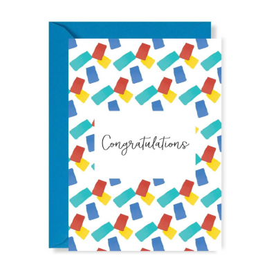 Confetti Congratulations Card