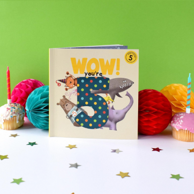 Wow! You're 5 - Birthday Book