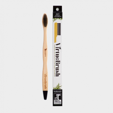 Adult - Activated Charcoal Bamboo Toothbrush