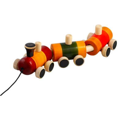 Pom Pom Rail - Pull Along Toy Train