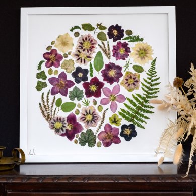 'An Geimhreadh' Winter Flower Art Print