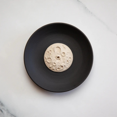 Full Moon Ceramic Stick Incense Holders