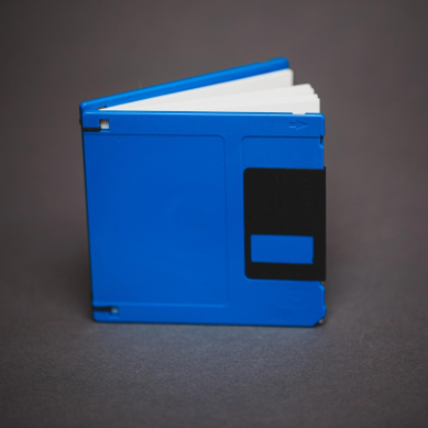 Retro Upcycled Floppy Disk Journals