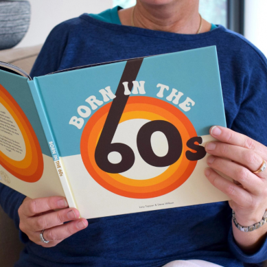 Born In The 60s Gift Book