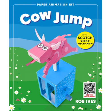 Cow Jump Paper Animation Kit
