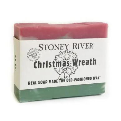 Christmas Wreath Soap Bar