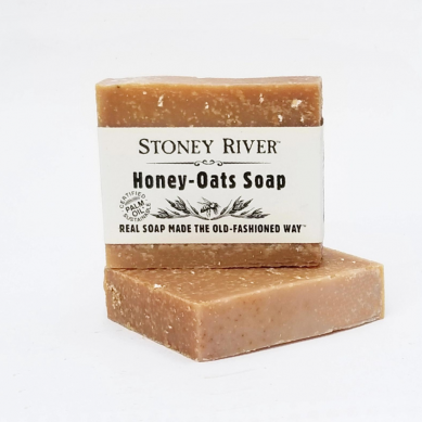 Honey Oats Soap Bar (Made with Gluten Free Oats)