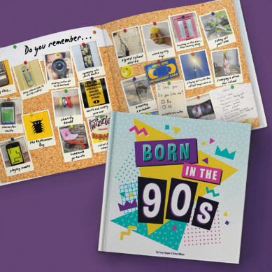 Born In The 90s Gift Book