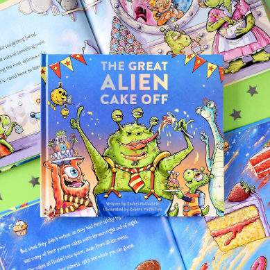 The Great Alien Cake Off - Children's Gift Book