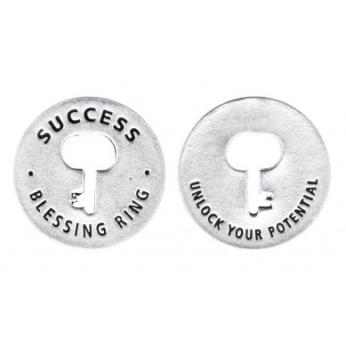 Success Blessing Ring Charm