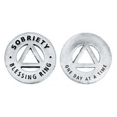 Sobriety Blessing Ring Charm