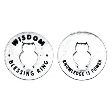 Wisdom Blessing Ring Charm