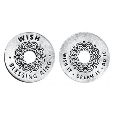 Wish Blessing Ring Charm