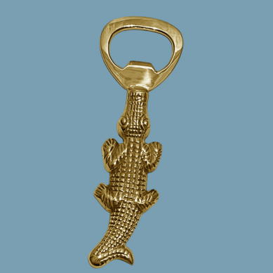 Brass Bottle Opener - Wall and Handheld