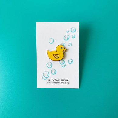 Rubber Duck Enamel Pin