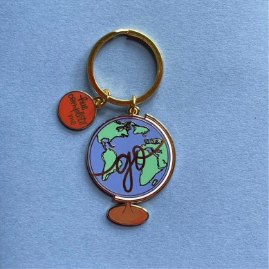 Go Globe Keychain