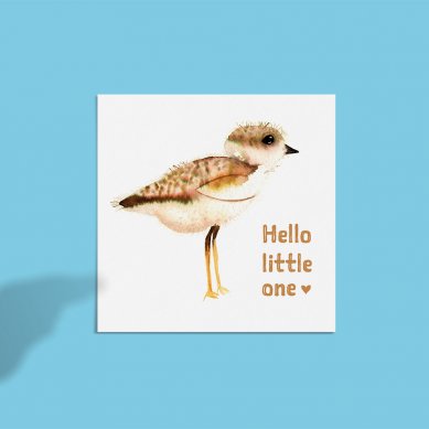 Hello Little One Greeting Card