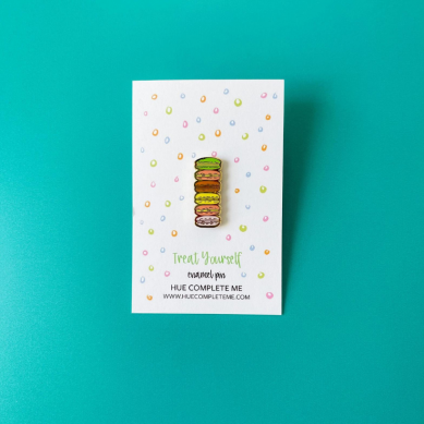 Macaron Enamel Pin