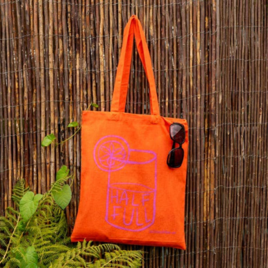 Glass Half Full Tote