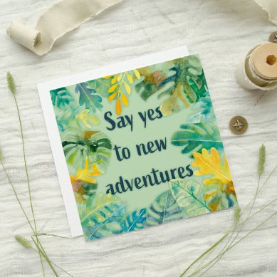 New Adventures Greeting Card