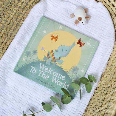 Welcome to the World - Hardback New Baby Arrival Book