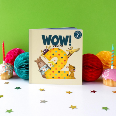 Wow! You're 2 - Birthday Book