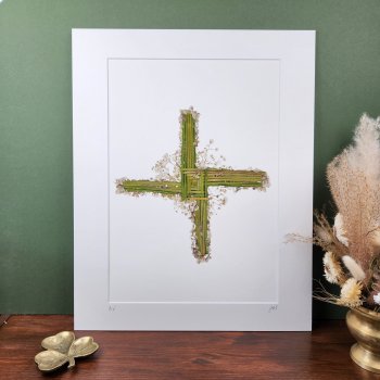 'Brid' Saint Brigid Art Print