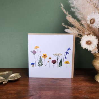 Bláthanna Dúchasacha' Native Flowers Greeting Card