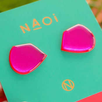 Electric Statement Stud Earrings