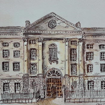 Trinity College Dublin Greeting Card