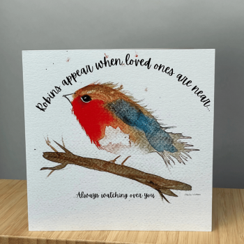 Robin No 1 Greeting Card